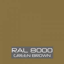 RAL 8000 Green Brown tinned Paint